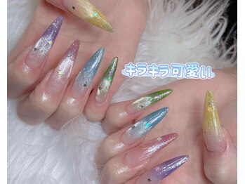 チップアートやりパーツつけ放題