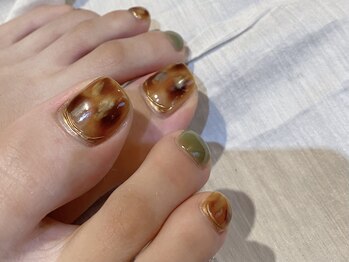 ネイルズ ララ(nails Lala)/べっこう。