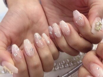 大垣ネイル/冬の雪ネイル～！