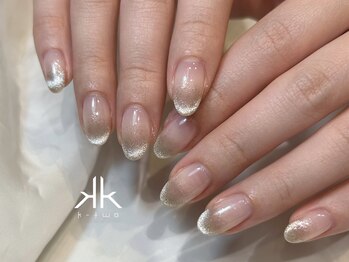 ケーツーネイル(k-two nail)/マグネットフレンチ(あやか)