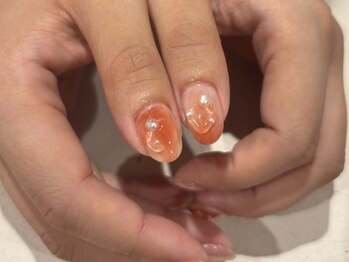 チャーム(charmu.)/ニュアンスリンゴネイル