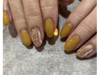 ネイルサロン ティフィン(tiffin)/～ゴールドnuance～