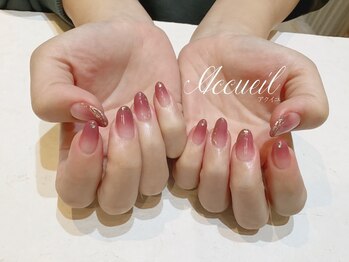 アクイユ 銀座店(ACCUEIL)/上品秋グラデ