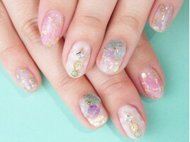 天然石ニュアンスネイル