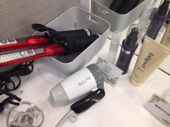 ザ フェース 姫路店(THE FAITH)/ヘアコテ、ドライヤー完備