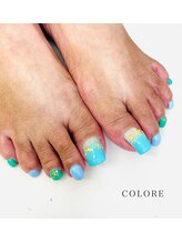 クロレ(COLORE)/new夏フットネイル♪