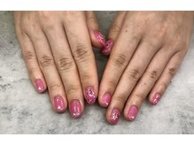 ケーエヌ(KN)/キラキラピンクネイル