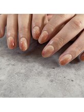 リリ ネイルアンドアイラッシュ(LiRi nail&eyelash)/桃ネイル