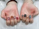 キャンディーフラッシュネイル