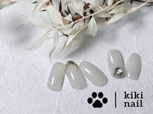 キキネイル たまプラーザ店(kikinail)/7.8月定額B/Ｖカットネイル