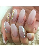 アイラッシュアンドネイル専門店 クラル(CURAR)/ストーンネイル￥7980