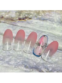 フラワーアートネイル