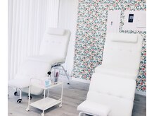 ☆こだわりのフットネイルブース☆《お客様が快適にお過ごしいただけるようにこだわりました》