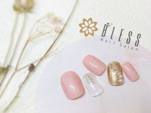 ネイルアンドアイラッシュ ブレス エスパル山形本店(BLESS)/オシャレミラー×パール☆