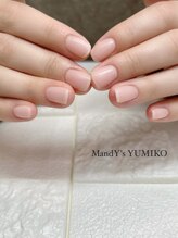 マンディーズ(MandY's)/ワンカラー/ピンク/マット