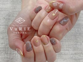 天然石ニュアンスネイル