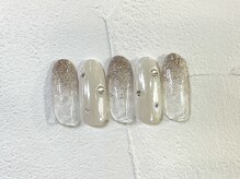 トータルビューティー パッション 茨木(Total Beauty Passion)/ホワイトパールネイル