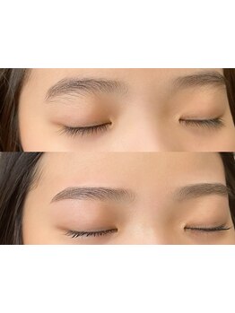 アイブロウメニューがあるサロン