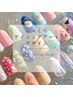 【Hand】ぷっくりアイシングアートデザイン ¥7000