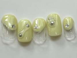 塗りかけヴィンテージ黄¥6000