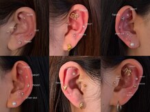 ティー(tea.)/耳つぼジュエリー