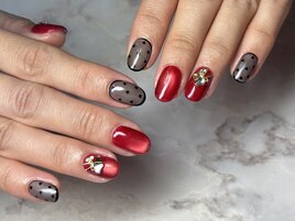 定額ジェルボルドーブラック