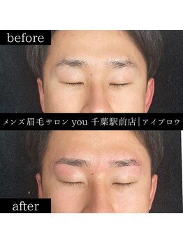 ユー 千葉駅前店(you)/メンズ眉毛/メンズ眉/千葉駅