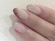アンジェリークの写真/プライベートでもお仕事柄派手なネイルができない方でも美しいお手元に◎上品なネイルで指先からキレイに♪