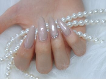 ジジ ネイル(ZIZI Nail)の写真/予算に合わせ選べるコースが充実♪オフ込シンプルネイル登場☆シンプルだけど控えめなアート付でカワイイ☆
