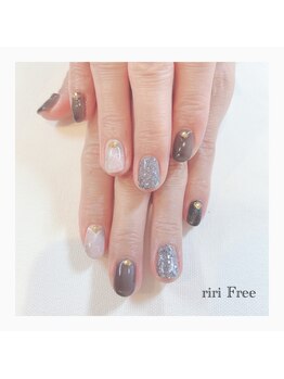 リリフリー(riri Free)/大理石ネイル