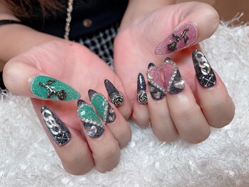 レアネイル 新宿(le'a nail)/ハートネイル