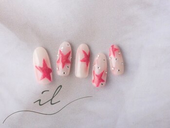 スターアート×チークネイル