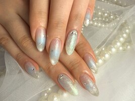 ニュアンスネイル/夏ネイル