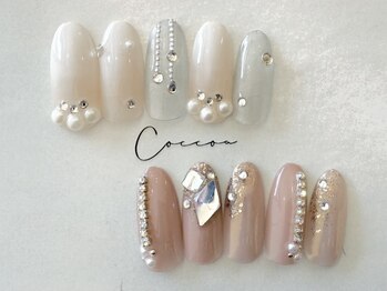 コッコア(Coccoa)の写真/お気に入りが見つかる！こだわりカラーと豊富なパーツで唯一無二の輝きを♪ワンランク上の大人上品な指先へ