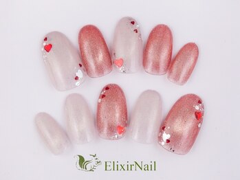 エリクサーネイル 新橋(Elixir Nail)/定額a シンプル/クーポン使用