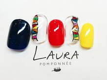ローラポンポニー(Laura pomponnee)/ステンドグラス風