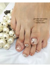 プライベート ネイルサロン マーマ(murmur)/ラメホロネイル