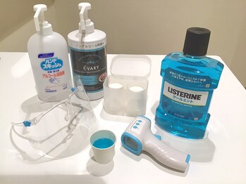 シーズ ラボ 岡山店/コロナ感染予防対策