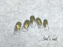 シーズネイル 渋谷店(She's nail)/新規お客様オフ込み6500円