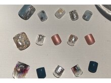 ネイルデコ(nail DECO)/フット定額　ニュアンスプラス