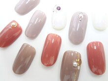 ネイルサロン クイール 小山店(NAIL SALON QUILL)/シンプルワンカラー☆