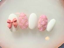 ネイルサロン フローリア(nail salon Florir)/ドーリーネイル×リボン