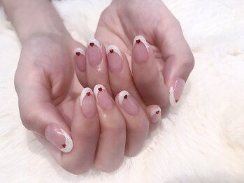 サニーデイズ ネイルアンドビューティー 曙橋店(SunnyDays Nail&Beauty)/ハートフレンチ
