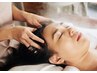 人気No.2★深睡眠ドライヘッドスパ60分+首肩すっきりオイルリンパマッサージ