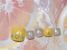 4月定額フットネイルアート