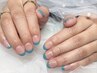 ジュニアクーポン【HAND】フレンチネイル(クリアベース)