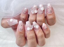 モカ 京橋(moca)/【Ayano】バラネイル