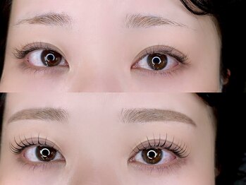ロレインブロウ 渋谷店/まつ毛パーマ×美眉wax
