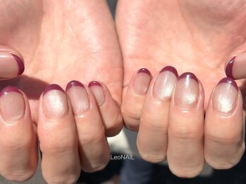 レオネイル(Leo NAIL)/マグベースフレンチ