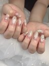 キラキラちゅるんネイル